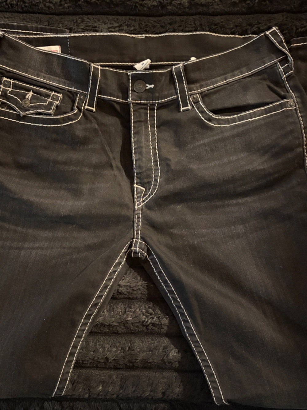 True Religion Super T Flap Skinny Jeans